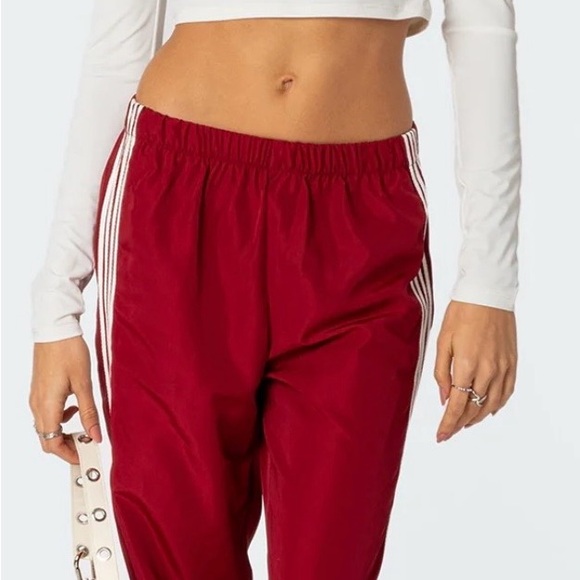 Edikted Remy Ribbon Track Pants - Picture 2 of 7